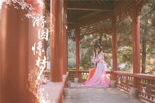 甄姬游园惊梦cosplay