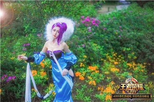 王者荣耀甄姬真人cos