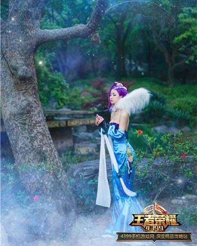 王者荣耀甄姬真人cos