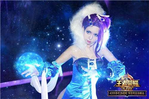 王者荣耀甄姬真人cos