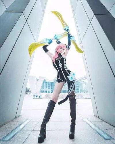 王者荣耀猫女阿轲真人cos