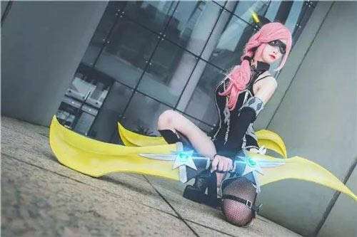 王者荣耀猫女阿轲真人cos