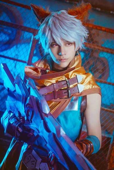 王者荣耀百里守约真人cos