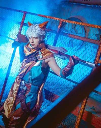王者荣耀百里守约真人cos