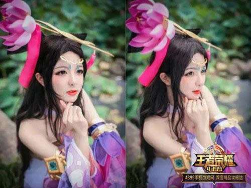 王者荣耀貂蝉精美真人cos