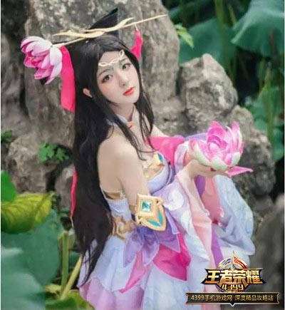 王者荣耀貂蝉精美真人cos
