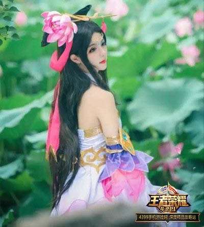 王者荣耀貂蝉精美真人cos