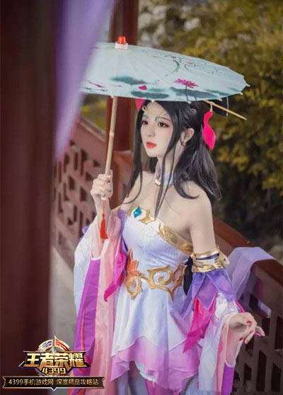 王者荣耀貂蝉精美真人cos