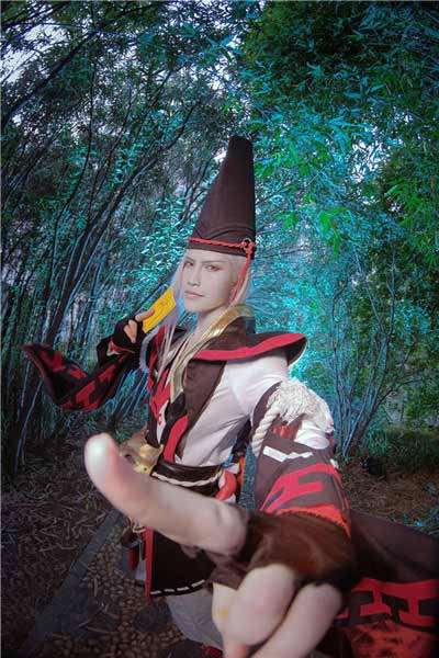 王者荣耀阴阳师狄仁杰真人cos
