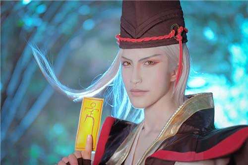 王者荣耀阴阳师狄仁杰真人cos