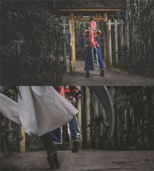 王者荣耀长城守卫军花木兰与cos