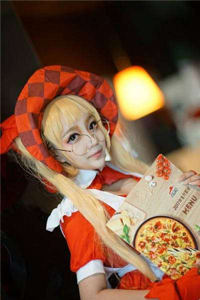 王者荣耀安琪拉魔法小厨娘真人cos