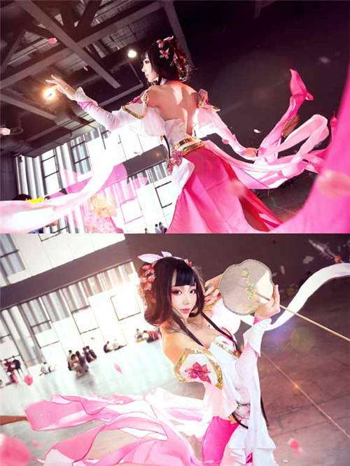 王者荣耀甄姬游园惊梦真人cos