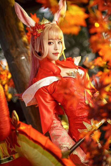 王者荣耀公孙离真人cos