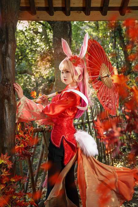 王者荣耀公孙离真人cos