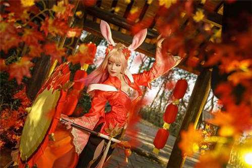 王者荣耀公孙离真人cos