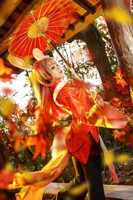 王者荣耀公孙离真人cos