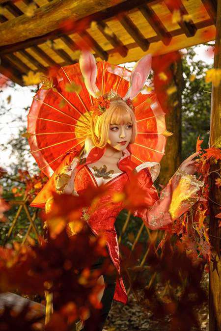 王者荣耀公孙离真人cos