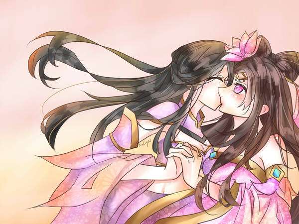 月光之女！紫霞仙子露娜同人漫画